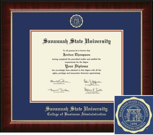 Church Hill Classics Embossed, Business, 8.5x11, Bachelors, Masters Diploma Frame - ONLINE ONLY