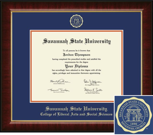 Church Hill Classics Embossed, Liberal Arts Social Sciences, 8.5x11, Bachelors, Masters Diploma Frame - ONLINE ONLY
