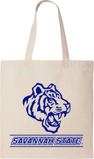 Savannah State University 15 x 16 Canvas Tote Bag