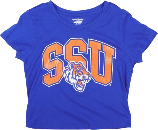 Savannah State University Women's Cropped Short Sleeve T-Shirt