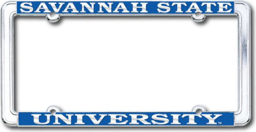 Savannah State University License Plate Frame