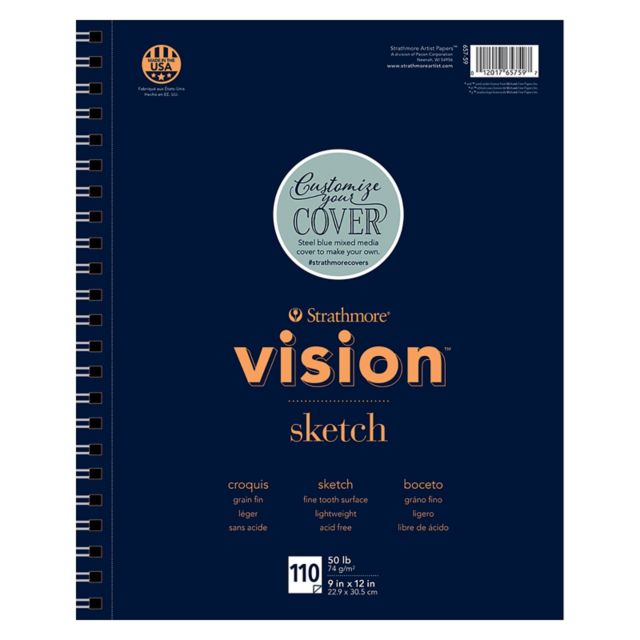 VSN SKTCH PAD 9X12 110SH