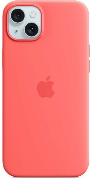 iPhone 15 Plus Silicone Case with MagSafe - Guava