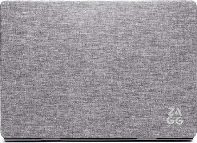 Zagg Hardshell/Fabric Case for Apple MacBook Air 13 (M2, M3) - Gray