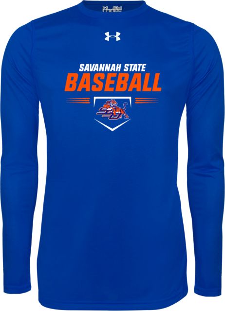 Savannah State Under Armour Long Sleeve Tech Tee Baseball Design - ONLINE ONLY