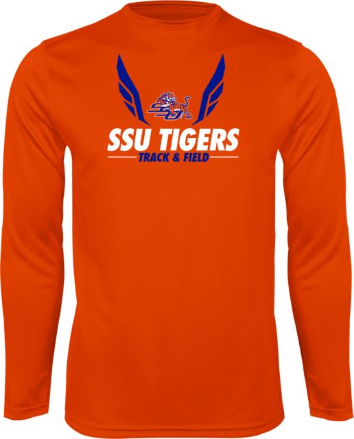 Savannah State Performance Longsleeve Shirt Track and Field Design - ONLINE ONLY