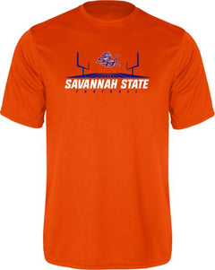 Savannah State Performance Tee Football Field Design - ONLINE ONLY