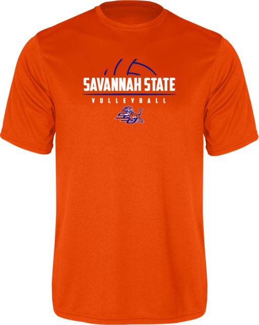 Savannah State Performance Tee Volleyball Design - ONLINE ONLY