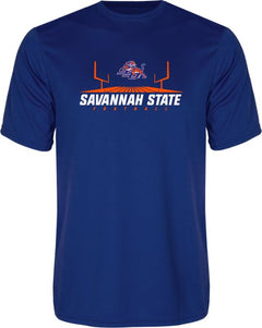 Savannah State Performance Tee Football Field Design - ONLINE ONLY