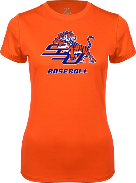 Savannah State Ladies Syntrel Performance Tee Baseball - ONLINE ONLY